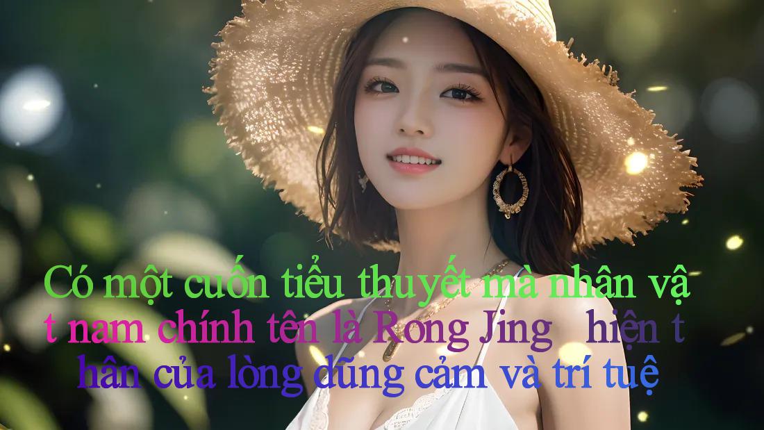 Có một cuốn tiểu thuyết mà nhân vật nam chính tên là Rong Jing - hiện thân của lòng dũng cảm và trí tuệ.