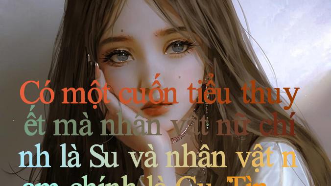 Có một cuốn tiểu thuyết mà nhân vật nữ chính là Su và nhân vật nam chính là Gu： Tình bạn, tình yêu và ý nghĩa cuộc sống