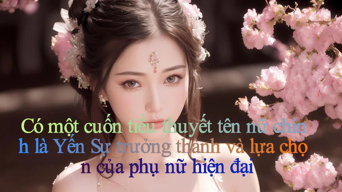 Có một cuốn tiểu thuyết tên nữ chính là Yến： Sự trưởng thành và lựa chọn của phụ nữ hiện đại