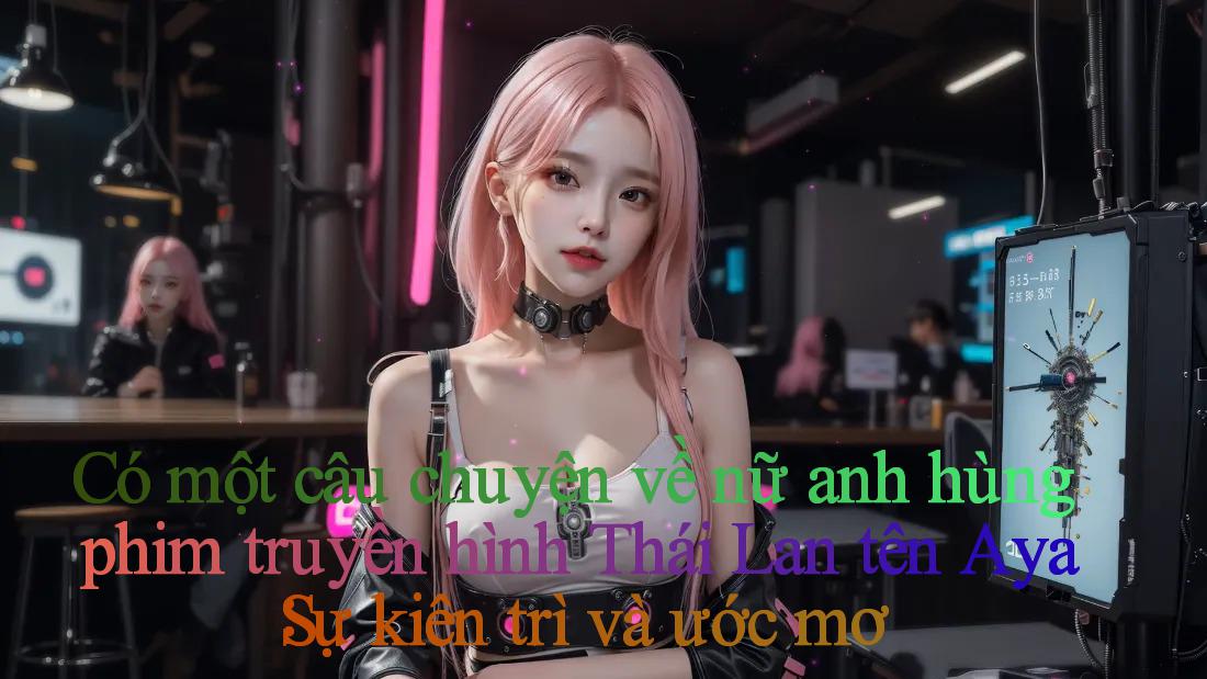 Có một câu chuyện về nữ anh hùng phim truyền hình Thái Lan tên Aya： Sự kiên trì và ước mơ
